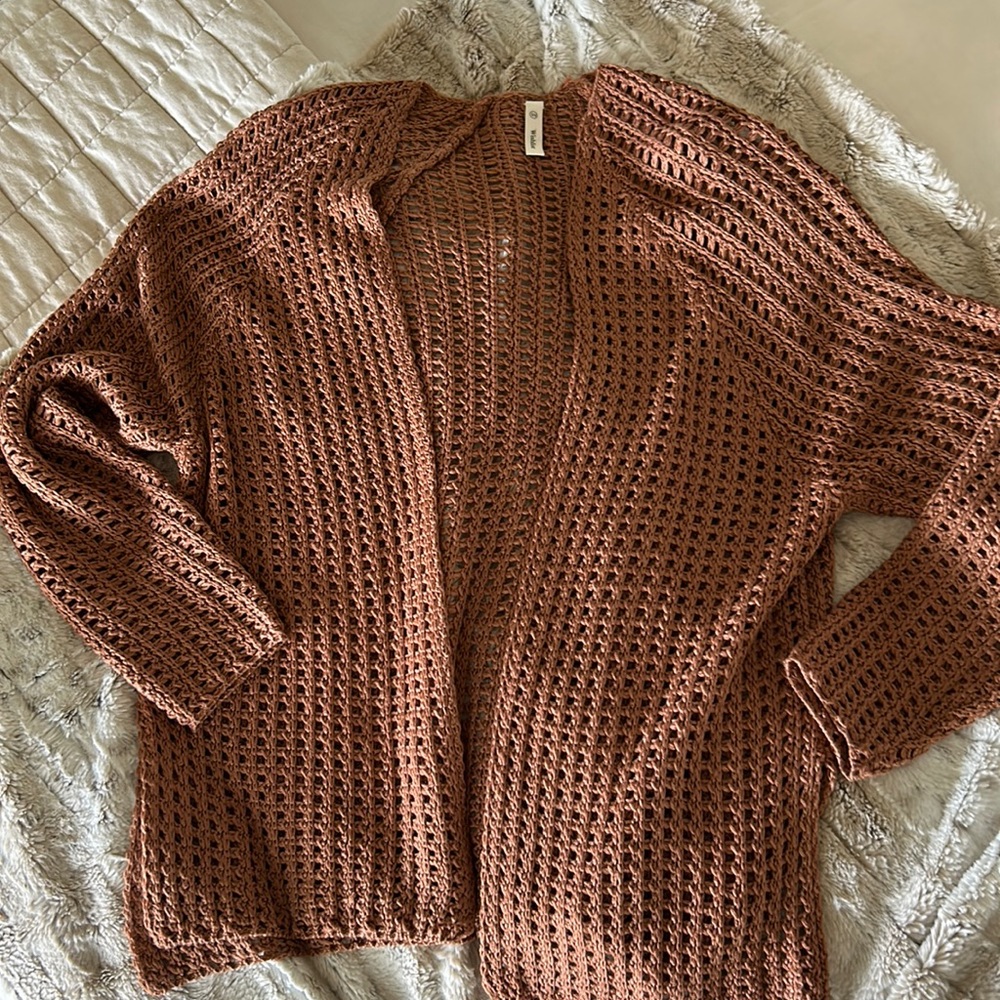 Fall sweater Trendy Auburn color